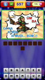 Đáp án đuổi hình bắt chữ - Biến tướng